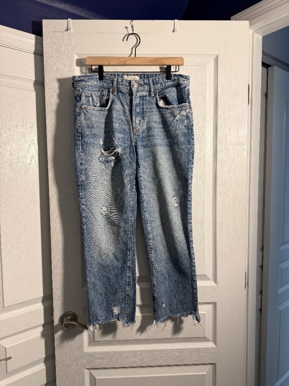 EUC - We The Free - Free People Crop Jeans - Size 29